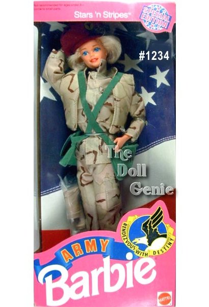 army barbie doll