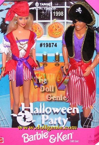 halloween party barbie and ken