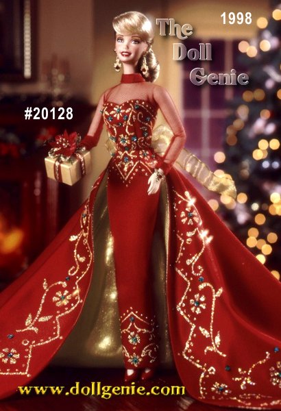 1986 holiday barbie