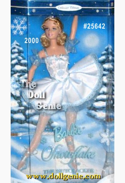 barbie as snowflake in the nutcracker