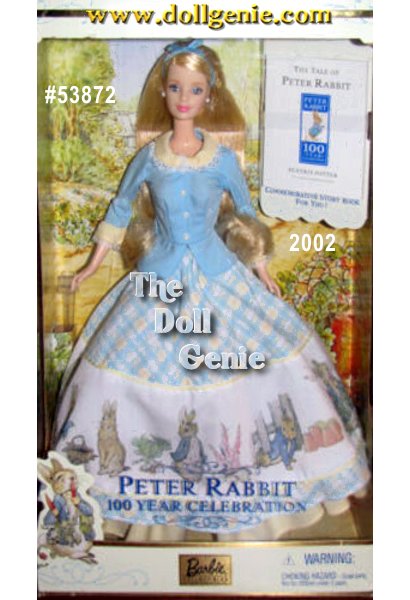 Peter rabbit 100 year celebration barbie shop