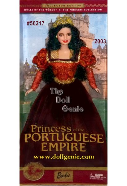 princess of the portuguese empire barbie