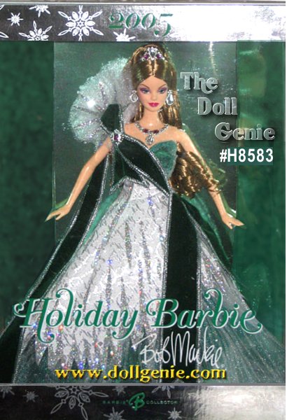 holiday barbie bob mackie 2005