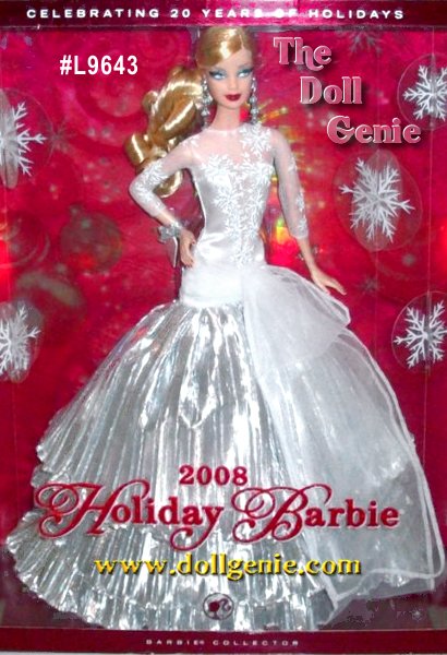 2008 holiday barbie 20th anniversary