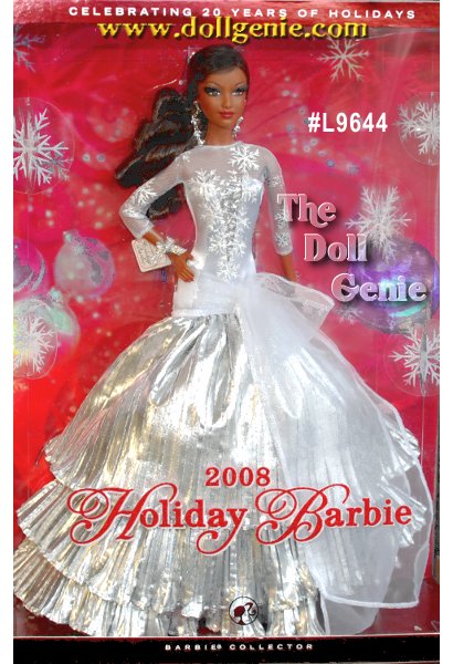 2008 holiday barbie 20th anniversary
