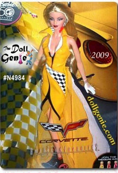 barbie doll corvette