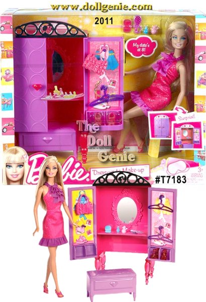 barbie doll makeup room