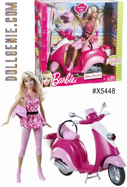barbie glam scooter