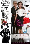 Make it work! Fashion consultant and television personality, Tim Gunn, brings his expertise to Barbie with a timeless outfit of smart separates including a crisp white shirt paired with a sleek black pencil skirt and cinch belt. Includes handbag, glasses, miniature phone, coffee cup and Tim Gunn book. Also included is the Tim Gunn Barbie Fashion and Accessory Pack #W3484 an Extend the runway ready look with fashions and accessories that switch it up in style! Includes faux black leather trench, houndstooth scarf, ankle boots, black glasses, hoop earrings and magazines for stylish girls on the go!