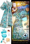  Barbie doll loves to change her look, and The Barbie Look collection delivers affordable fashion play for the adult collector by providing dolls, fashions and accessories with realistic details. This fashion pack provides the perfect look to wear poolside. The resort wear features a swimsuit with caftan coverup; themed accessories include a fan and sunglasses. Barbie doll will look cool, while staying cool!