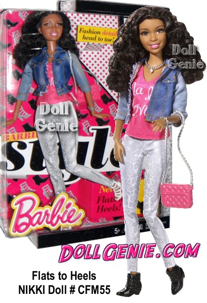 barbie style nikki doll