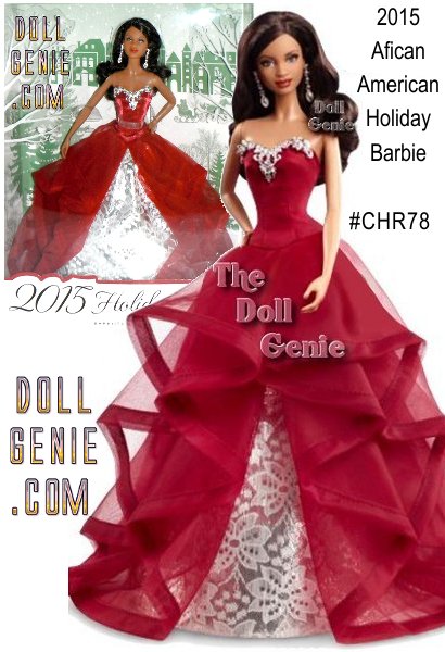 holiday barbie black and pink dress