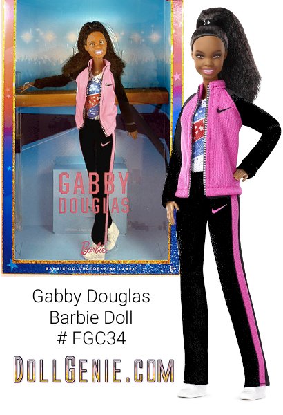barbie collector gabby douglas doll