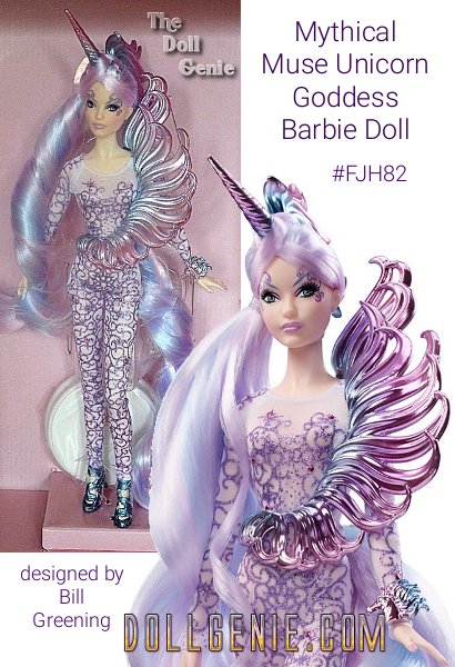 barbie unicorn goddess doll